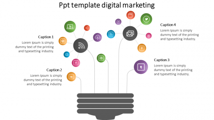 PPT Template Digital Marketing For Beginners