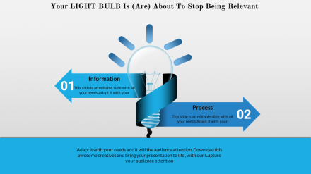 The Best Light Bulb PowerPoint Template Presentation