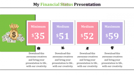 Free - Financial Presentation PPT Template Designs