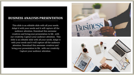 Free - Download Best Business Analysis Presentation Template