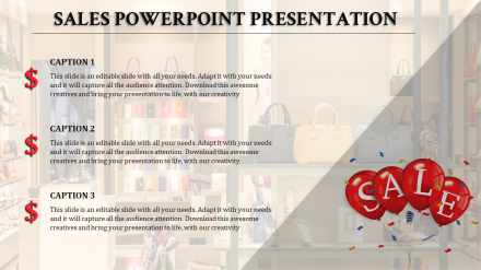 Free - Get Enticing Sales Presentation PowerPoint Graphic