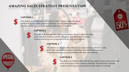 Get A Stunning Marketing Sales Strategy Presentation