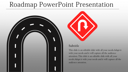 Creative Roadmap PowerPoint Presentation Template 