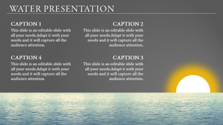 Water Presentation PPT Template