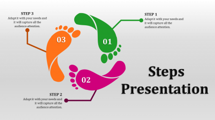 Ready To Use PowerPoint Steps Template Slide Presentation