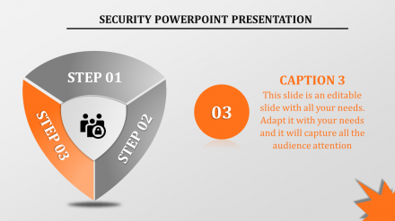 Security PowerPoint Templates Process Model Presentation