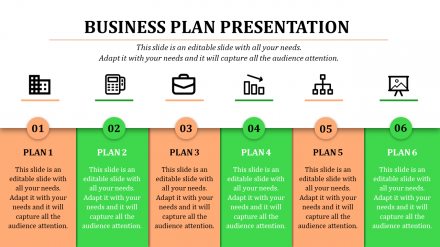 Be Ready To Use Business Plan Presentation Slide 
