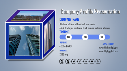 Download Unlimited Company Profile PPT Slide Templates