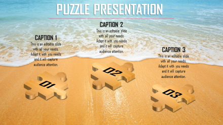 Get Our Predesigned Puzzle PPT Template Presentation