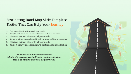 Find The Best Collection Of Road Map Slide Template