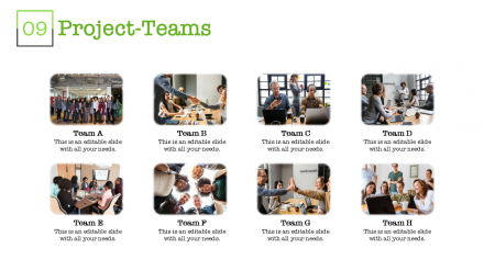Find Our Collection Of Teamwork PowerPoint Template