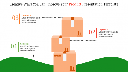Customized Product Presentation Template Slide Designs
