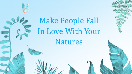 Best Nature Themed PowerPoint Templates Presentation