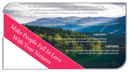 Creative Nature Presentation Templates Slide Designs