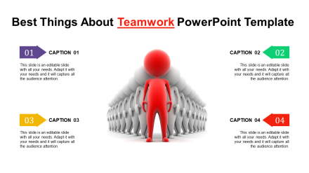 We Have The Best Teamwork PowerPoint Template Slides