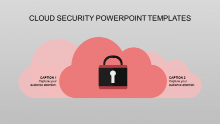 Amazing Security PowerPoint Templates-Cloud Design