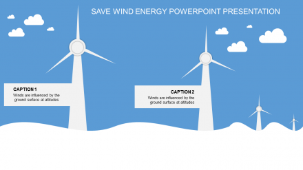 Wind Energy PowerPoint Presentation Designs-Two Node