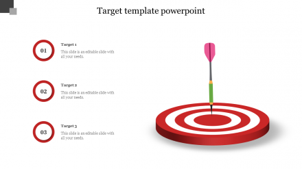 Good Looking Target Template PowerPoint Presentation