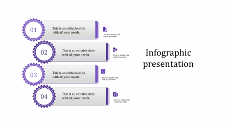 Make Use Of Our Infographic Presentation Powerpoint Slide