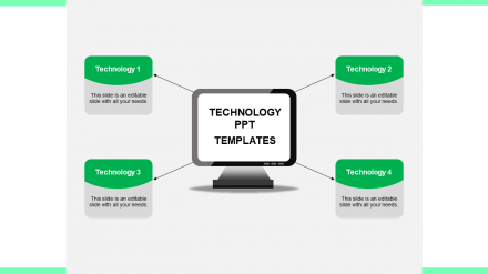 Get Attractive Technology PowerPoint Templates Slide Design