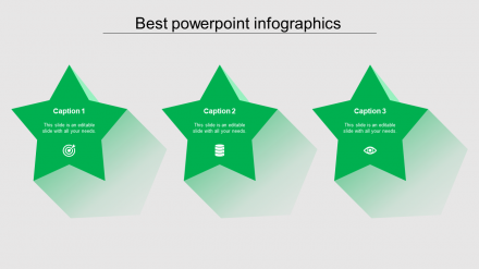Incredible Best PowerPoint Infographics With Three Nodes