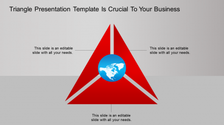 Download Unlimited Triangle Presentation Template Slides