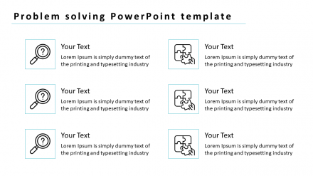 Free - Get The Best Problem Solving PowerPoint Template Slides