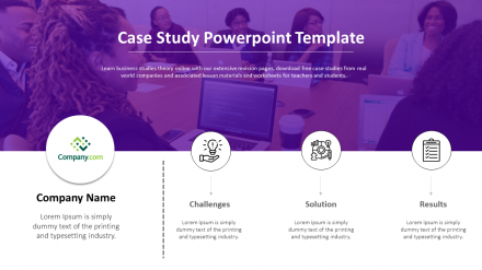  Free Case Study Slide PowerPoint Template