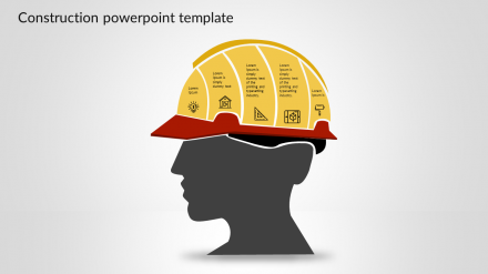 Stunning Construction PowerPoint Template Presentation