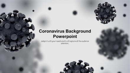 Coronavirus Background PowerPoint PPT Template Slide
