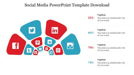 Best Social Media PowerPoint Template Download