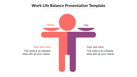 Work-Life Balance Presentation Template  PPT Slide