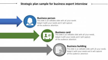 Free - Strategic Plan Sample For Business Template 
