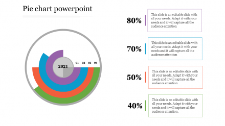 Infographic Pie Chart PowerPoint Presentation Template 