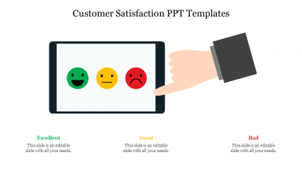 Editable Customer Satisfaction PPT Templates