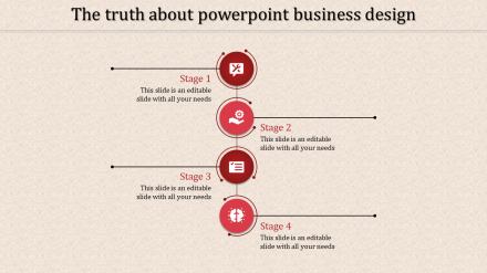 Best PowerPoint Business Design PPT Template-4 Node