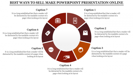 Make PowerPoint Presentation Online - Donut Shape	