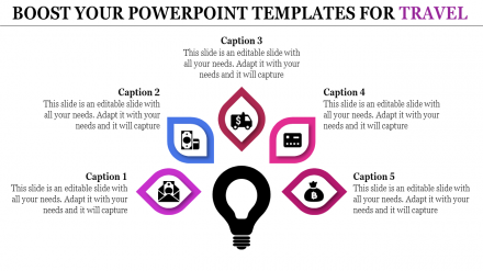 Free - Attractive PowerPoint Templates For Travel Slide Themes