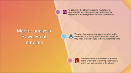 Magnetic Market Analysis PowerPoint Template Slides