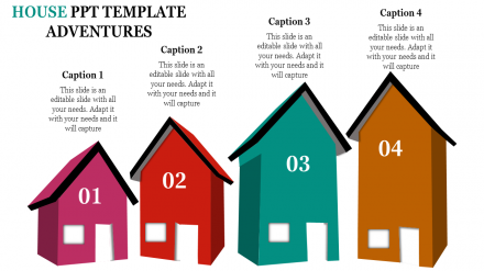 Best House PPT Template PowerPoint For Presentation
