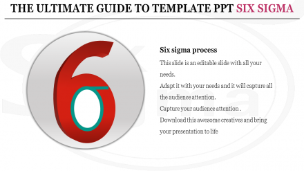 Attractive Template PPT Six Sigma Slide Presentation
