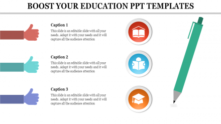 Leave An Everlasting Education PPT Templates Presentation