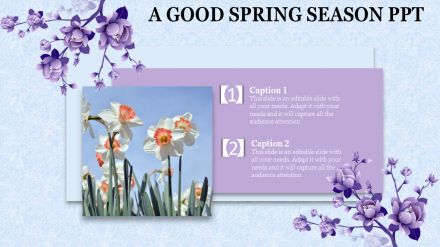 Free - Ready To Use Spring Season PPT Templates Presentation