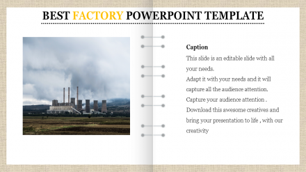 Free - Affordable Factory PowerPoint Template Presentation Design