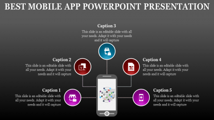Free - Mobile App PowerPoint Presentation Slide Templates