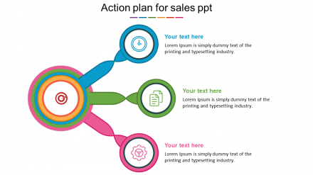 Effective Action Plan For Sales PPT Presentation Design