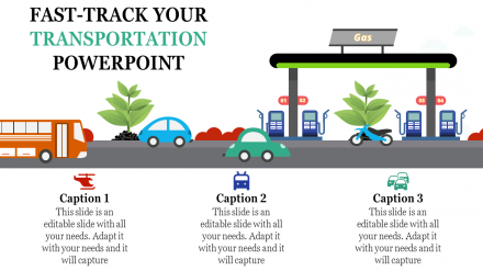 Free - Best Transportation PowerPoint Templates With Icons