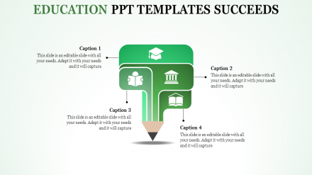 Get The Best And Craetive Education PPT Templates Slides