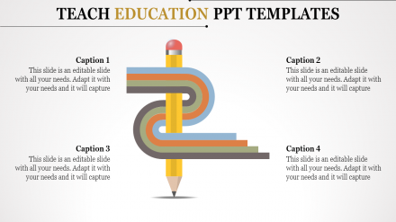  Serpentine Education Powerpoint Templates