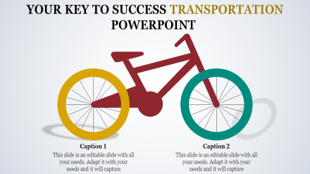 Free - Attractive Transportation PowerPoint Templates-Cycle Model